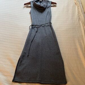 90's vintage Charlotte Russe sleeveless midi-dress